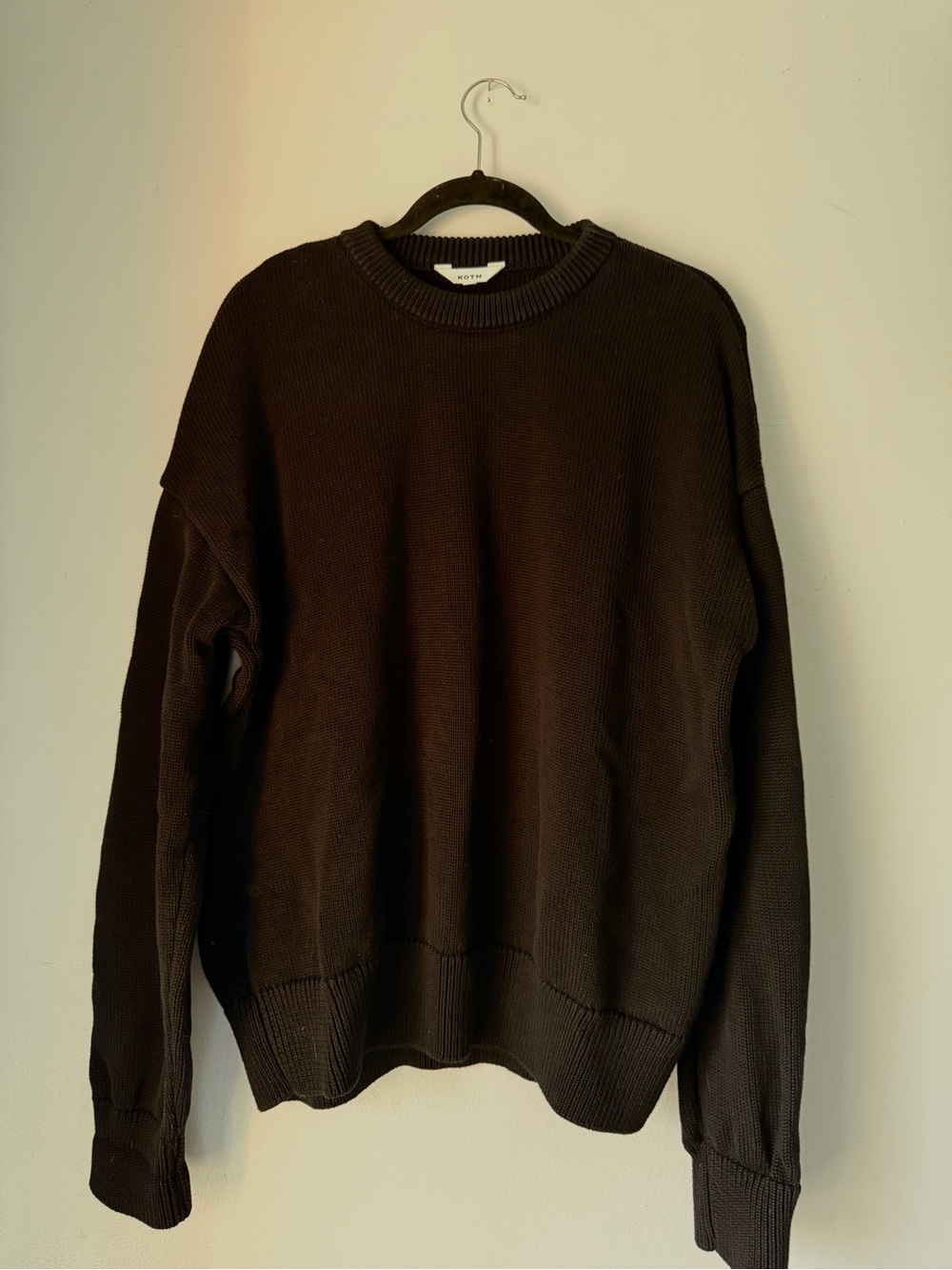 Kotn 100% Cotton Heavy Weight Men’s Fisherman Crewneck